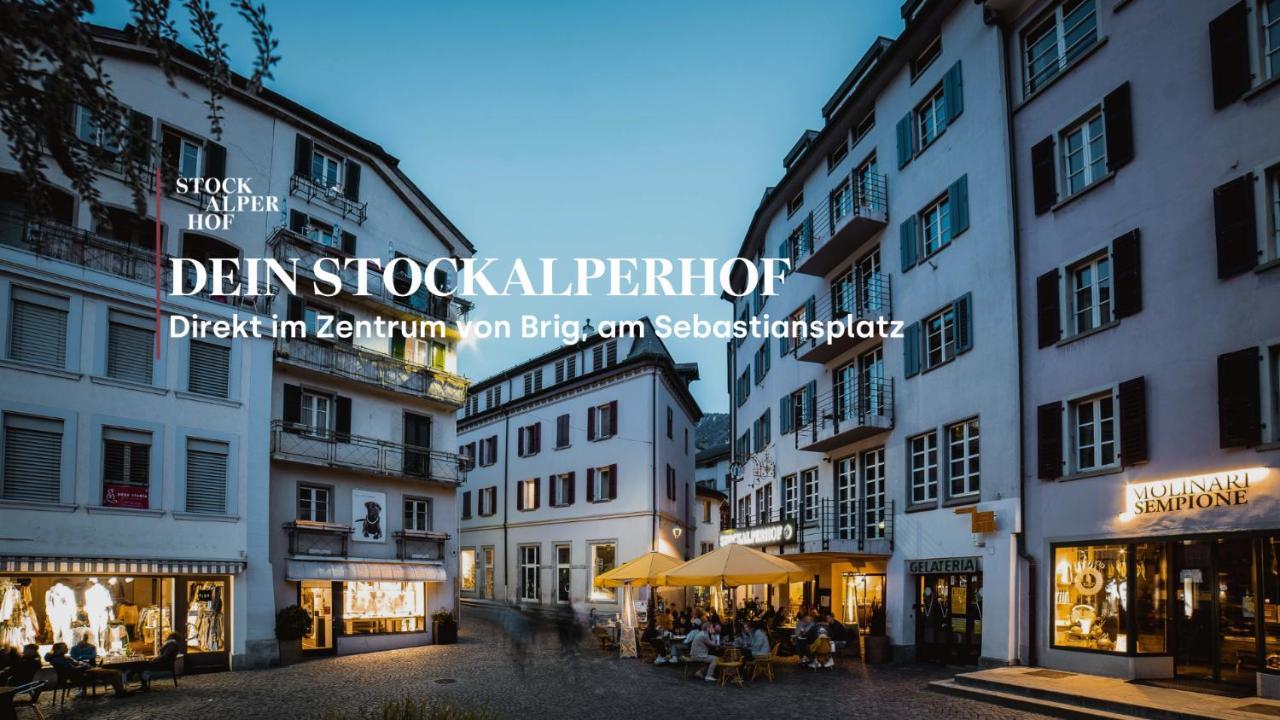 Hotel Stockalperhof Brig Exteriör bild